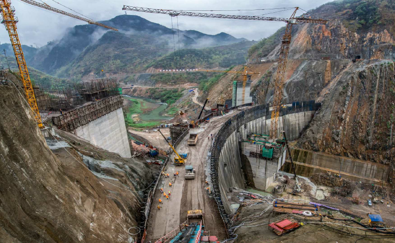 2018年3月27日馬嶺水利樞紐工程大壩施工現(xiàn)場。攝影楊良強(qiáng) (1)_好圖看看.jpg